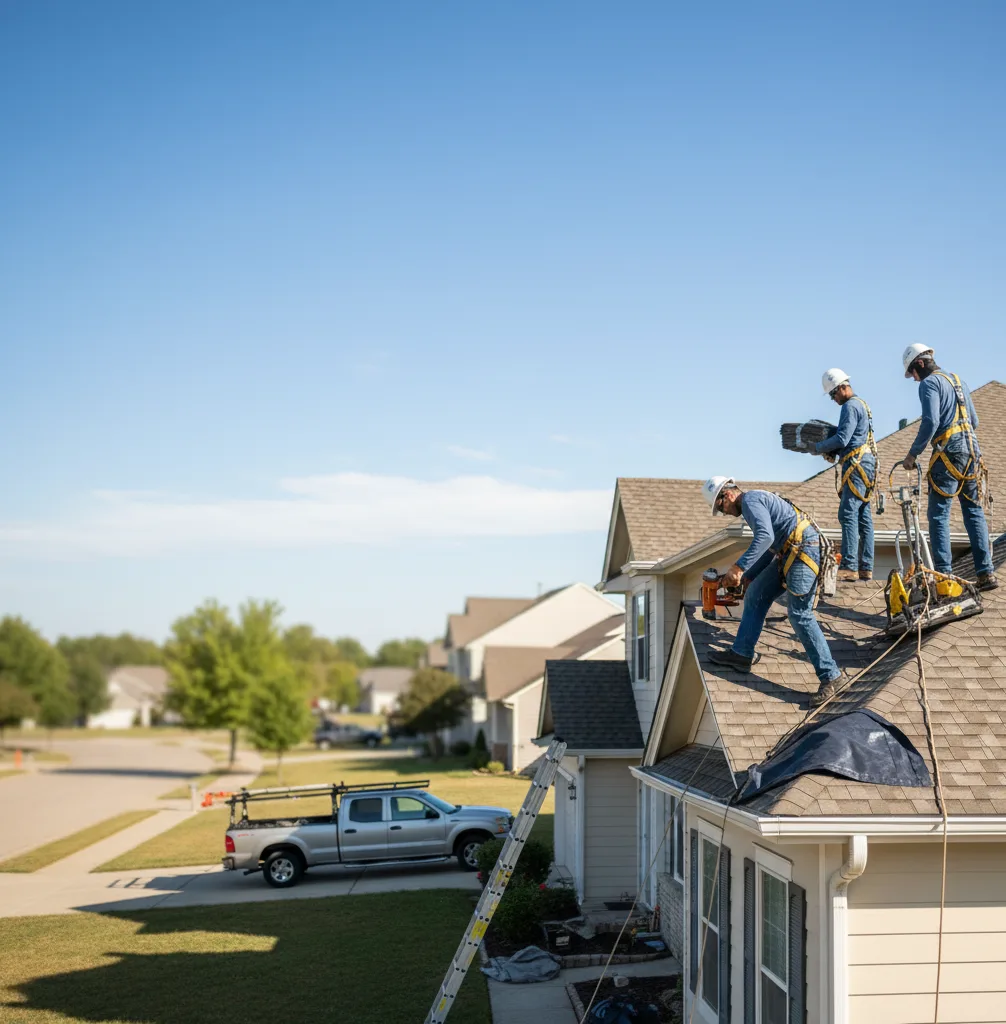 Roof Repair in Henryville